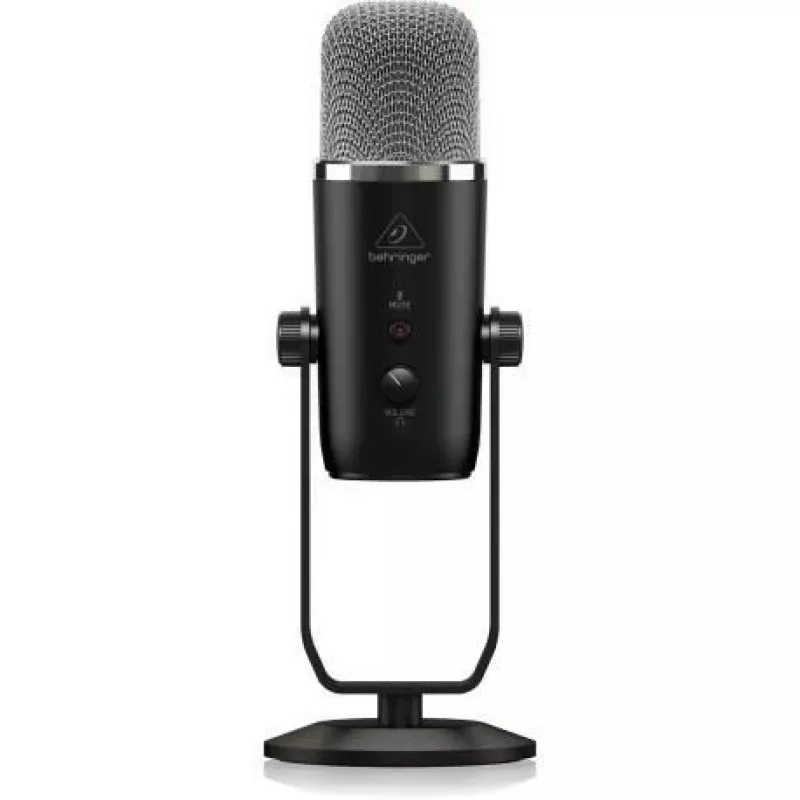 Mikrofonas Behringer BIGFOOT mikrofonas juodas studijinis mikrofonas