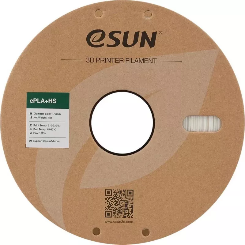 EPLA 1,75 mm BONE Balta 1 kg ESUN 3D FILAMENTAS (ePLAP175BW1)