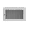 Rack spinta 19 inch 6U 600x600 pilka perforuota