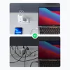 Sieninis įkroviklis UGREEN CD275 2× USB Type-C 65W Baltas — dvigubas USB-C 65W greitas įkrovimas, 100–240V įvestis