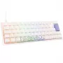 „Ducky DKON2061ST“ klaviatūra, skirta žaidimams, USB, QWERTZ, vokiška, balta