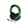 Laidinės žaidimų ausinės Razer Kraken V4 X — antausinės, 20–20000 Hz, 1,8 m laidas, 310 g, juoda/žalia
