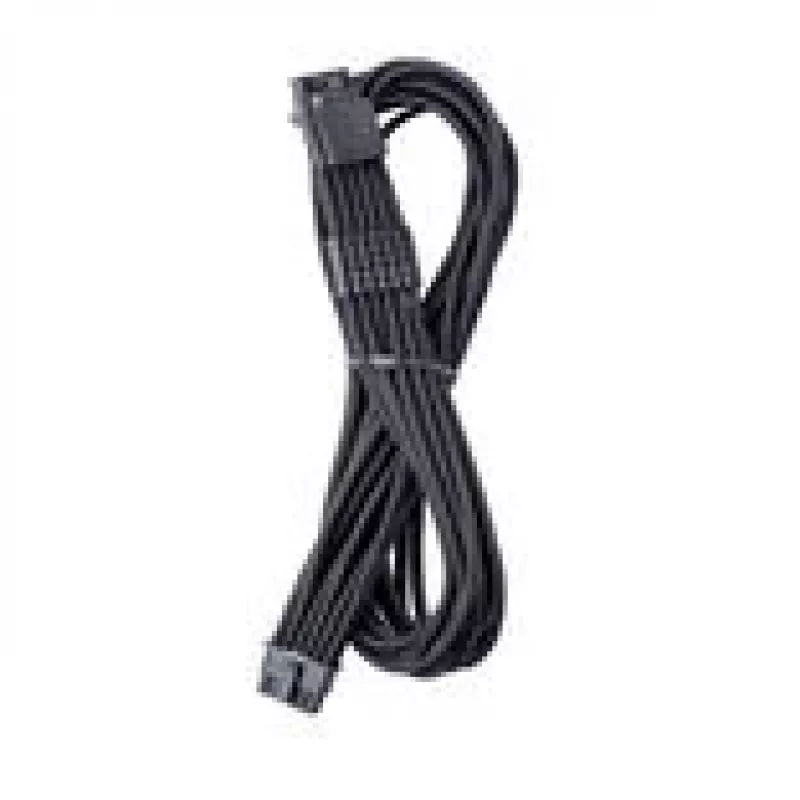 CableMod Universal Pro ModMesh 16 kontaktų į 16 kontaktų laidas, aptrauktas, StealthSense – juodas, 60 cm