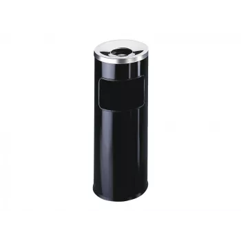 Apvalus metalinis juodas Durable 3332