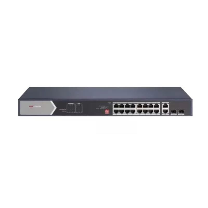 Hikvision DS-3E0520HP-E tinklo jungiklis Nevaldomas Gigabit Ethernet (10/100/1000) Power over Ethernet (PoE) Mėlyna