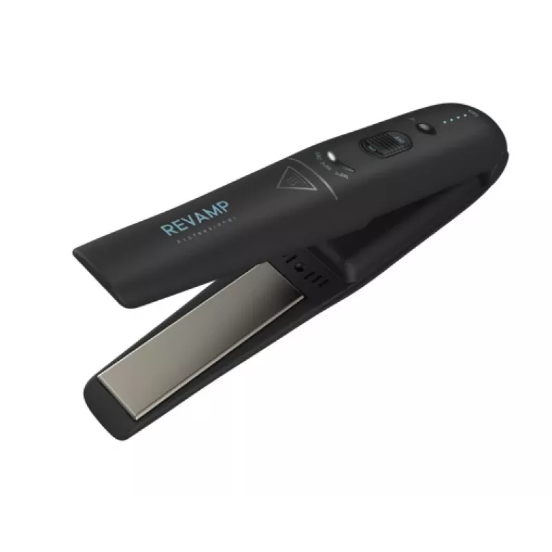 Plaukų tiesintuvas Revamp ST-1700X-EU2 belaidis keraminis kompaktiškas juodas, modelis ST-1700-EU2