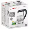 Elektrinis virdulys CLATRONIC WKS 3744 G — 1,7 l, 2200 W, nerūdijantis plienas / plastikas, vandens lygio indikatorius