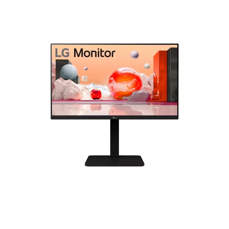 LG 24BA450-B kompiuterio monitorius 60,5 cm (23,8 col.) 1920 x 1080 pikselių Full HD juodas