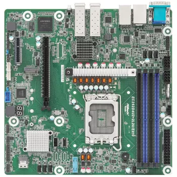 ASRock pagrindinė plokštė EC262D4U2-2L2Q/E810 micro-ATX Socket 1700 tik DDR5 - Pagrindinė plokštė - Intel Socket 1700 (Core i)