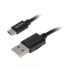 USB 2.0 A į USB-C kabelio adapteris Sharkoon 0,5 m, juodas