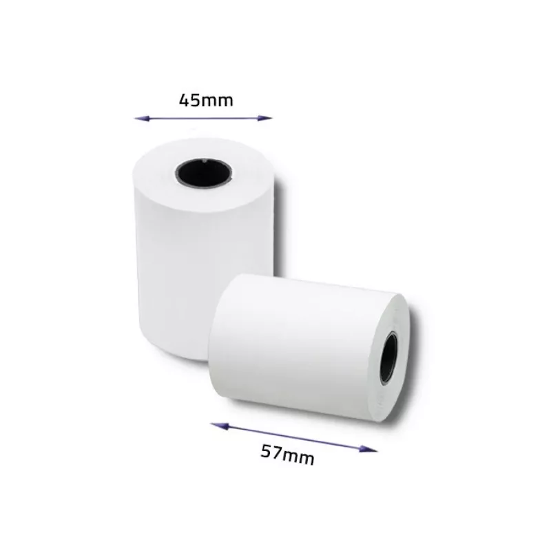 QOLTEC popierinės spausdintuvo etiketės 5,7 cm pločio, baltos, 55 g/m², pakuotėje 10 vnt. (modelis 51896)