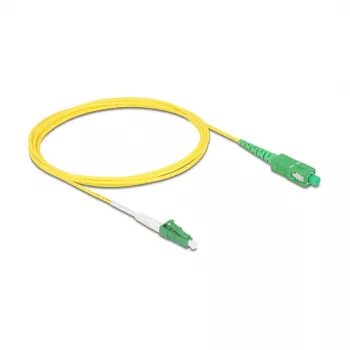 DeLOCK InfiniBand / šviesolaidinis kabelis 2 m LC SC geltonas 83861