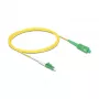 DeLOCK InfiniBand / šviesolaidinis kabelis 2 m LC SC geltonas 83861