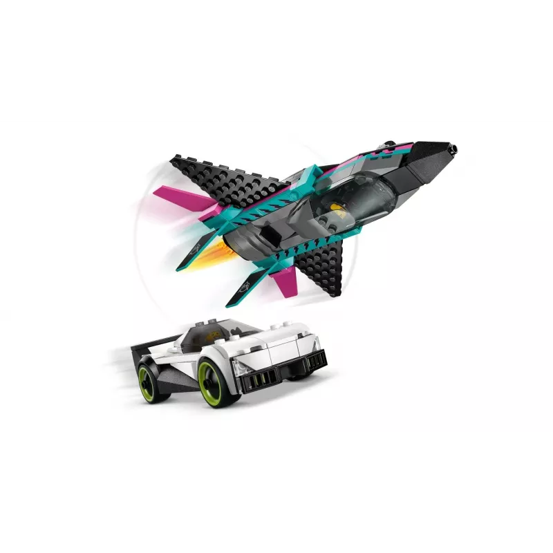 LEGO CITY 60489 Jet vs Car