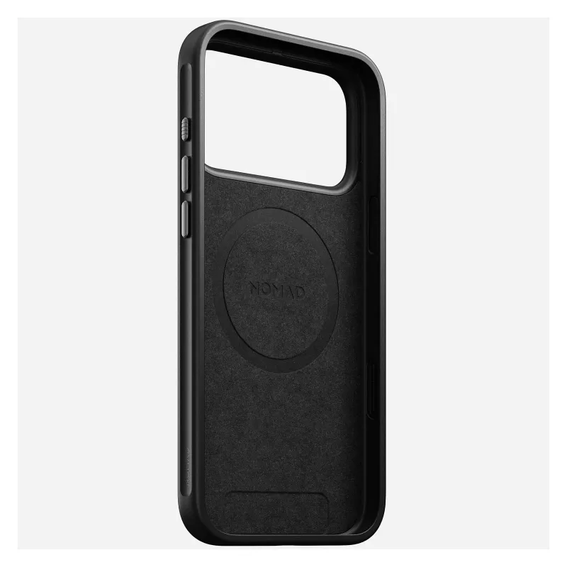 Mobiliojo telefono dėklas Nomad Modern Leather Case Cover, skirtas iPhone 17 Pro Max, 17,5 cm (6,9 col.), Tan, oda + PC/TPU