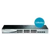 D-Link DGS-1210-28 Managed L2/L2+ 1U Juoda