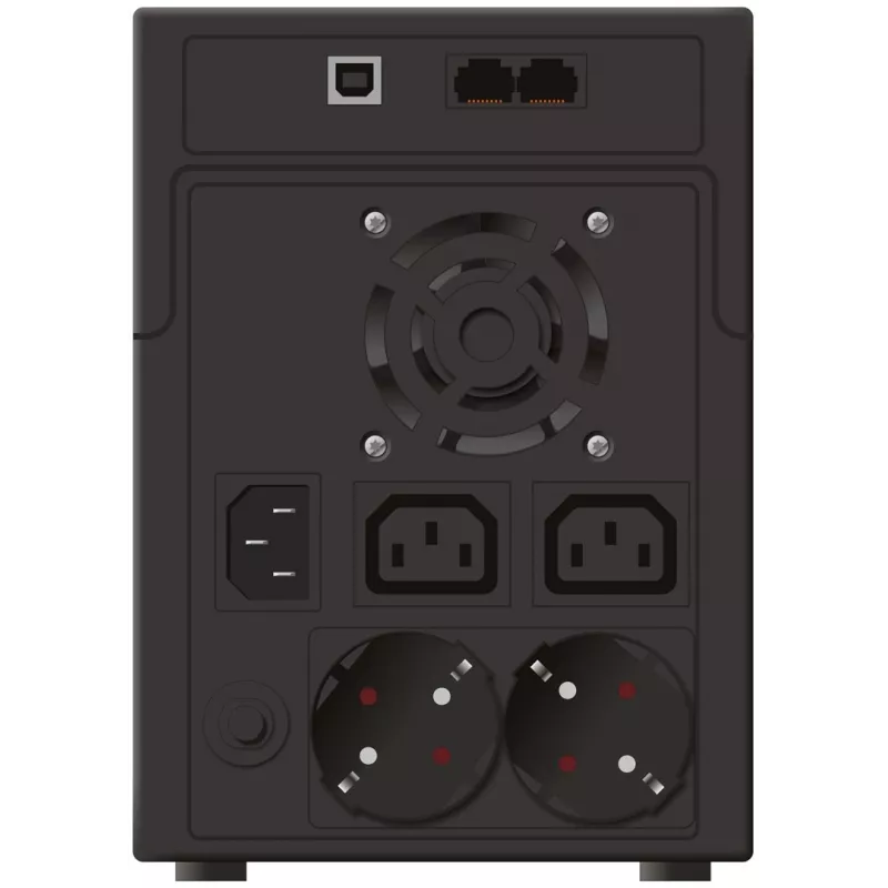 PowerWalker VI 2200 nepertraukiamo maitinimo šaltinis (UPS) 2,2 kVA 1100 W 4 kintamosios srovės lizdai