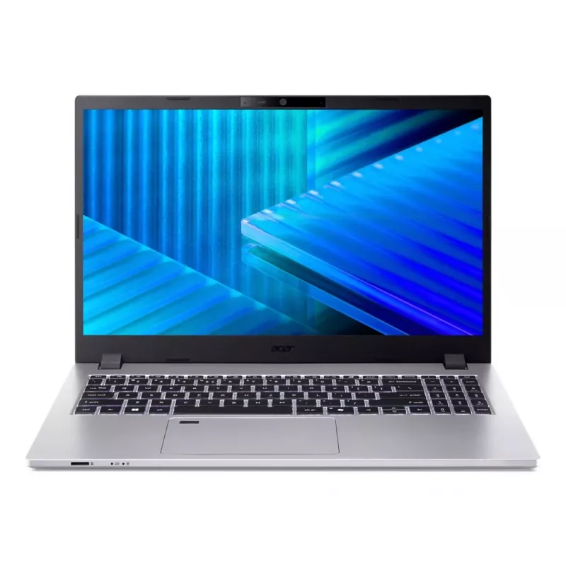 Nešiojamasis kompiuteris Acer TravelMate P2 TMP215-75-G2-TCO — 15,6 col. FHD IPS 300 nitų, Intel Core i5-125H, 16GB RAM, 512GB SSD, pirštų antspaudų skaitytuvas, Windows 11 Pro, 3 metų aptarnavimas vietoje