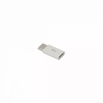 Sbox AD.USB-C W Micro USB 2.0 F. -> TYPE C M. Balta