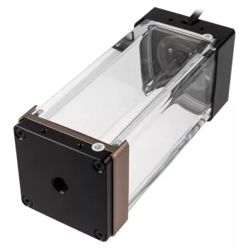 Rezervuaras (Ausgleichsbehälter) BitsPower Premium Cuboid 150 mm akrilinis - BPPRE-WTCR150