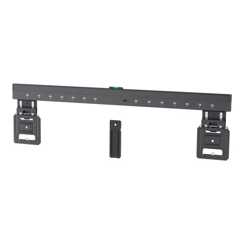 Fiksuotas TV sieninis laikiklis WENTRONIC Goobay Ultraslim 70822 XL Juoda plokštiems ekranams