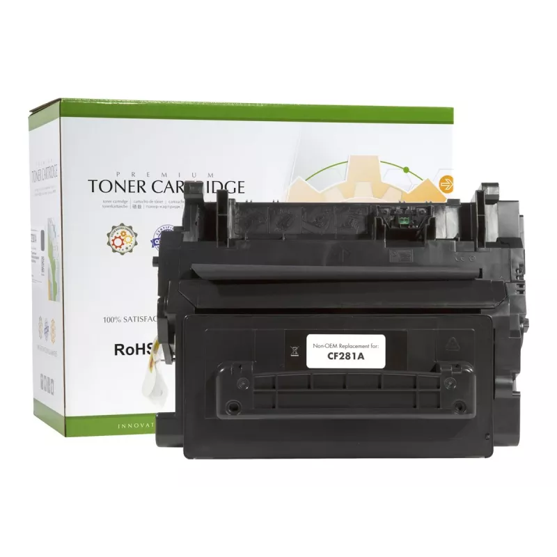 STATIC Toner kasetė, suderinama su HP CF281A, juoda, suderinama, 10 500 puslapių