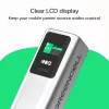 Nešiojama baterija Green Cell PBGC25UD, 25200 mAh, Li‑Ion, 140 W bendra galia, 2× USB‑C + 1× USB‑A, OLED ekranas, aliuminis korpusas