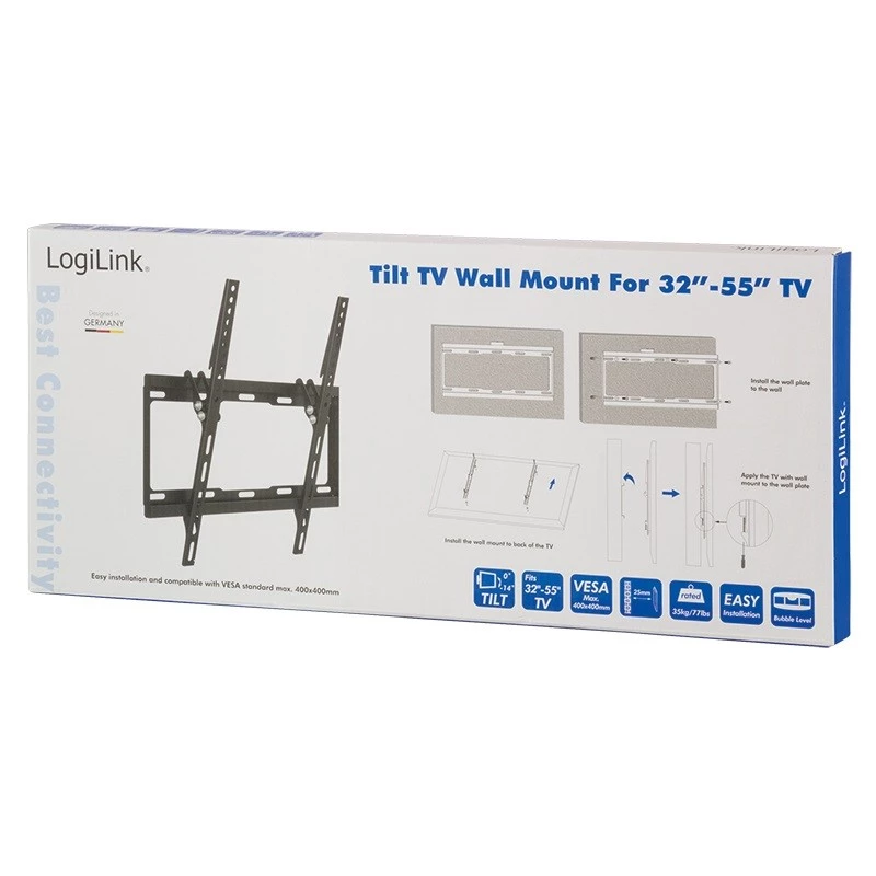 TV laikiklis LogiLink BP0012 139,7 cm (55 colių) juodas