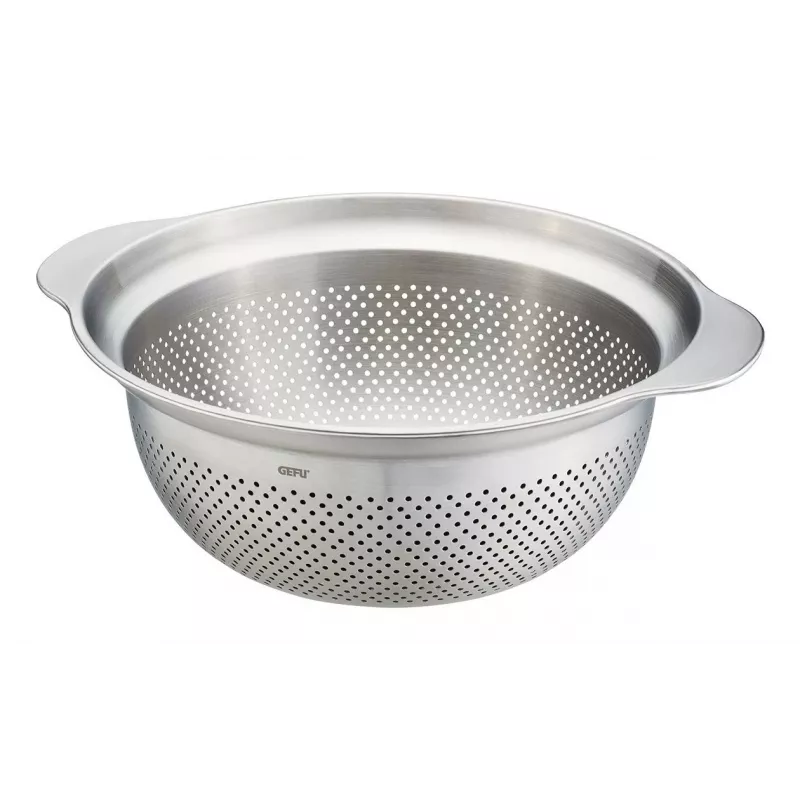 GEFU virtuvinis sietelis PREMIO G-28132, 27 cm nerūdijančio plieno tinklelis, rankinis