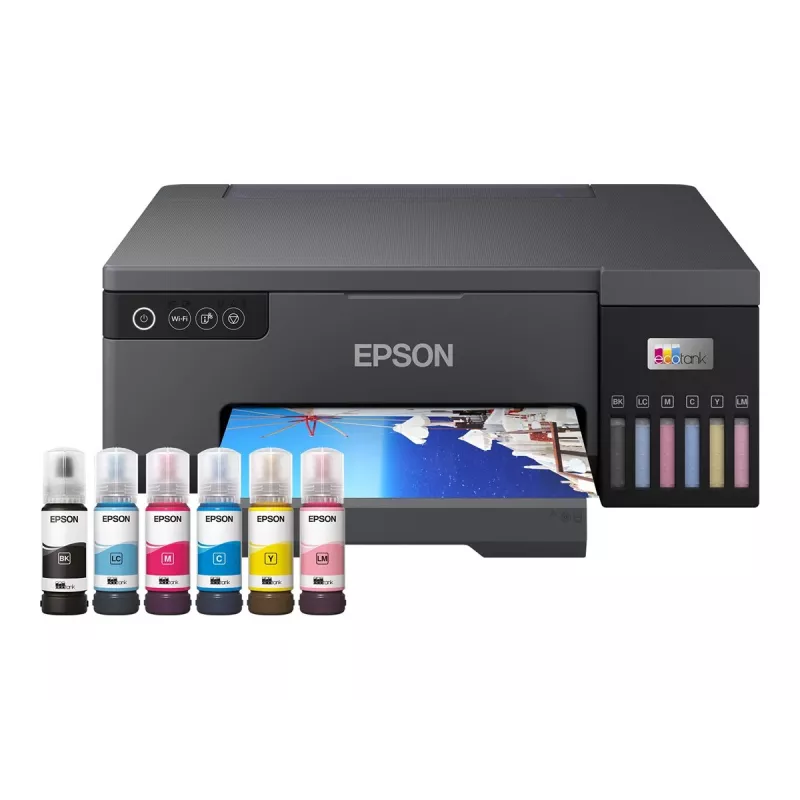Epson EcoTank L8050 foto spausdintuvas Dažų rašalas 5760 x 1440 DPI 8 colių x 12 colių (20x30 cm) Wi-Fi