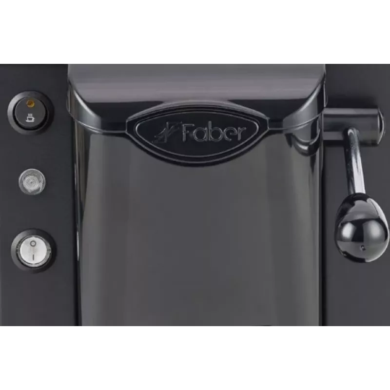 Kavos aparatas kapsulėms FABER Slot Plast pusiau automatinis 1,3 l vandens talpykla, 500 W, juodas, 1 puodeliui
