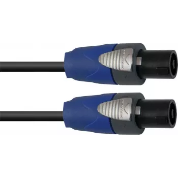 Garsiakalbio laidas PSSO LS-1530 Speakon 2×1,5 mm² 3 m, juodas