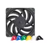 Noctua NF-A12x25 PWM 120 mm korpuso ventiliatorius, juodas