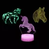 Manta SNL116RGB RGB 3D arklių dekoratyvinė LED lempa