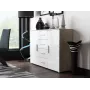 Cama svetainės komoda UNI sonomos ąžuolas/baltas blizgus