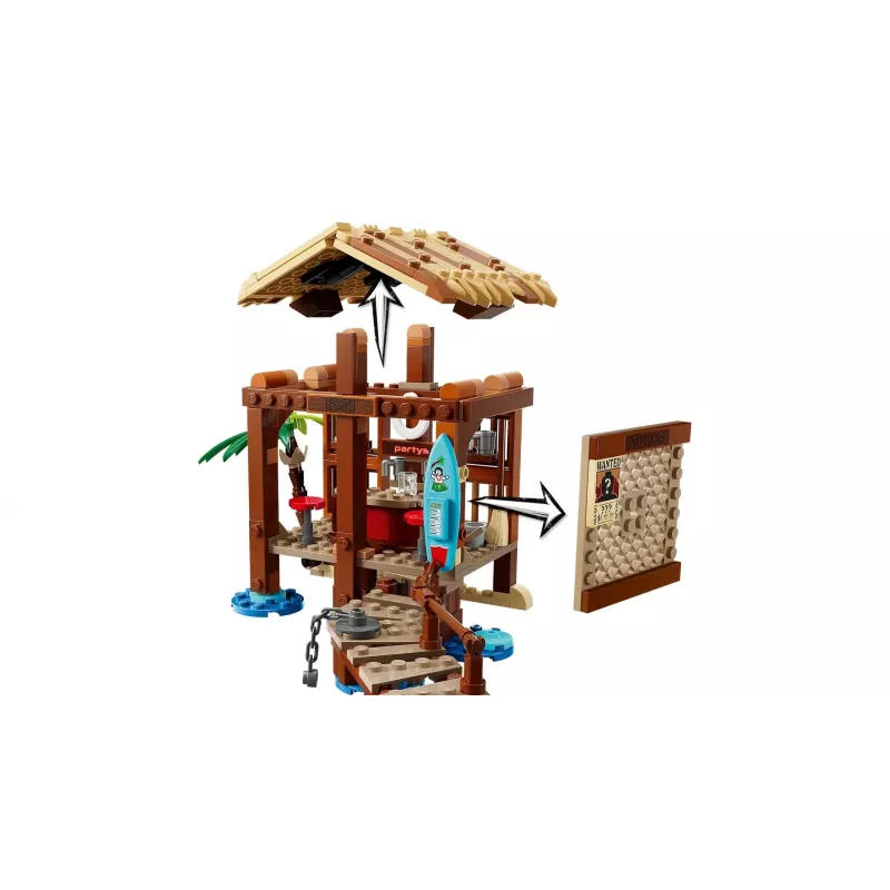 LEGO statybų rinkinys One Piece 75636 Vėjo malūno kaimelio trobelė, 299 vnt., 3 minifigūrėlės, 8+ metų
