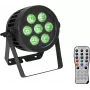 LED PAR šviestuvas EUROLITE 7x9W IP Rated — 7 x 9W šviesos diodai, IP apsaugos korpusas