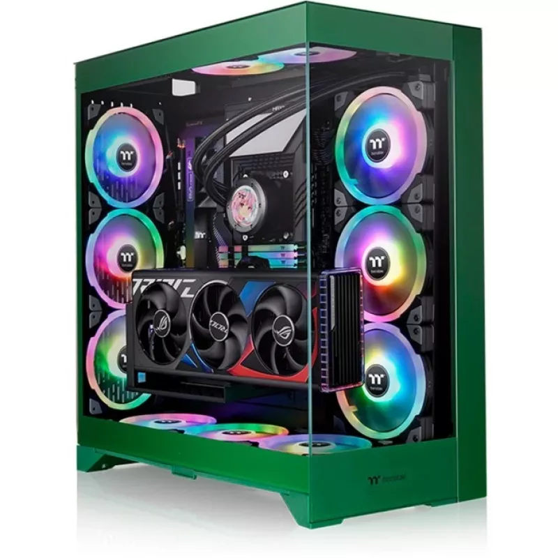 PC korpusas Thermaltake CTE E660 MX Midi Tower žalias