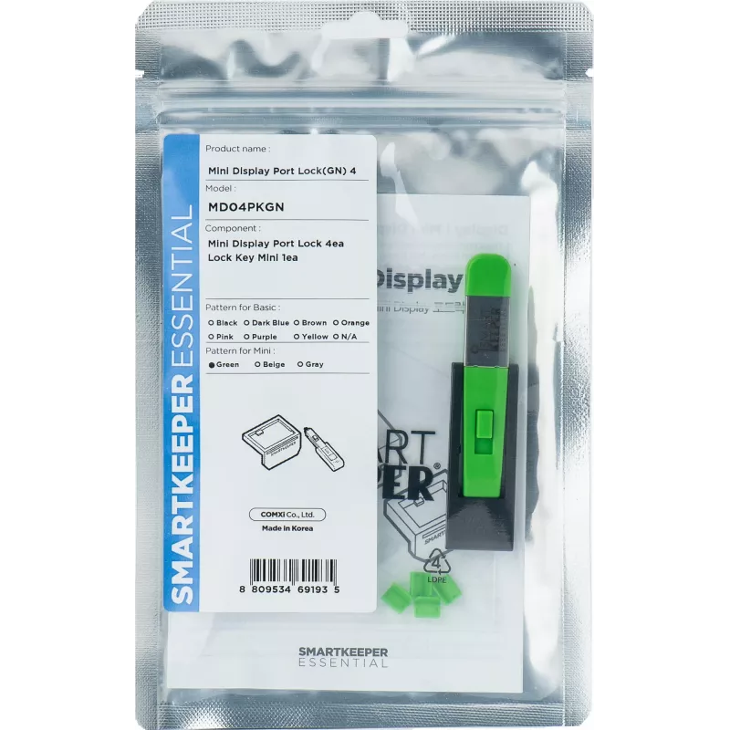 Smartkeeper MD04PKGN ekranas, žalias