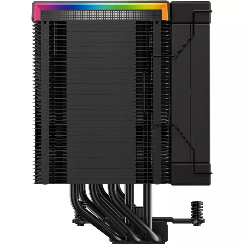 Oro aušintuvas DeepCool AK500 Digital Pro 12 cm juodas su skysčių dinaminiu guoliu