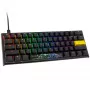 “Mechaninė žaidimų klaviatūra ”“Ducky One 2 Pro Mini RGB LED Cherry Brown””, 60% išdėstymas”