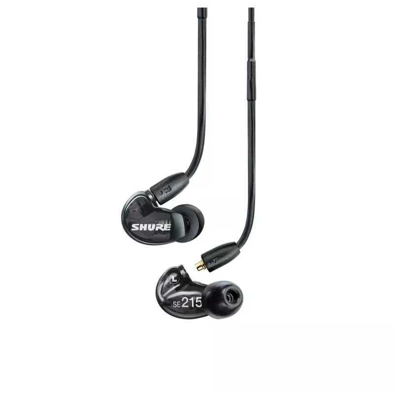 Shure SE215 ausinės, juodos | Shure