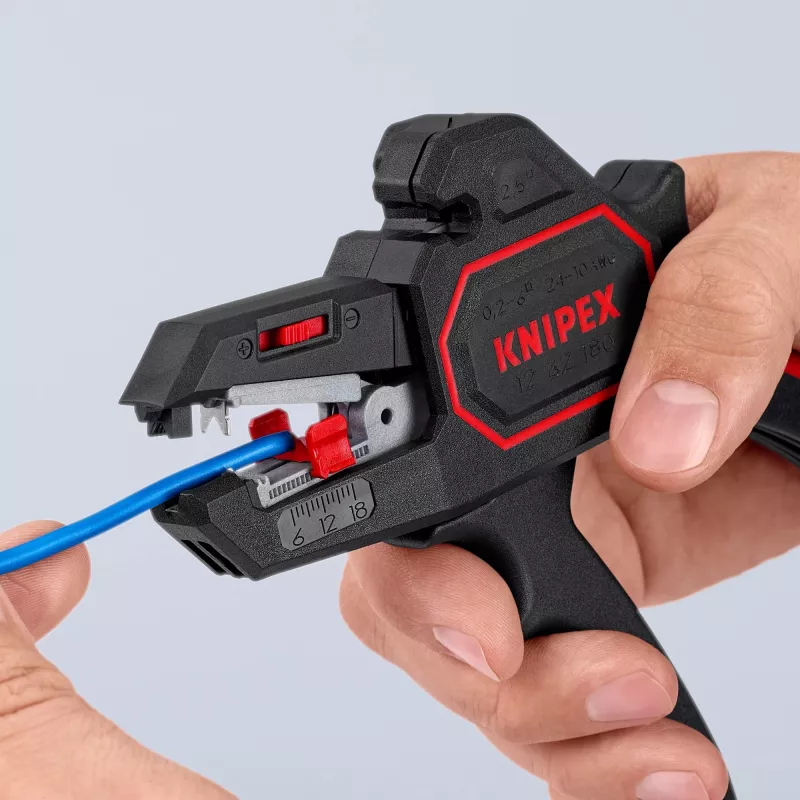 KNIPEX AUTOMATINIAI LAIDŲ NUĖMIMO ĮRANKIAI