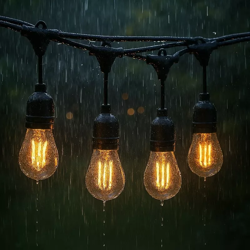 Lauko girliandos Lite bulb moments Extralink 10 m, 10 lempučių, sodo girlianda