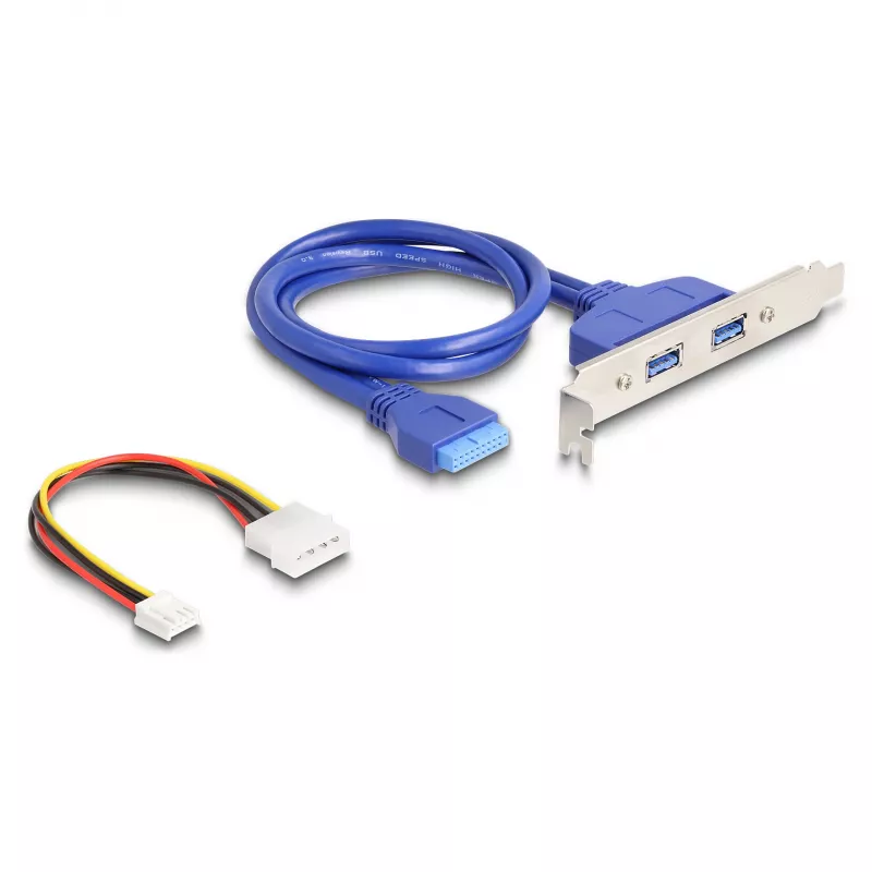 DeLOCK sąsajos plokštės / adapteris 61065 Vidinis USB 3.2 Gen 1 M.2 Vyr.