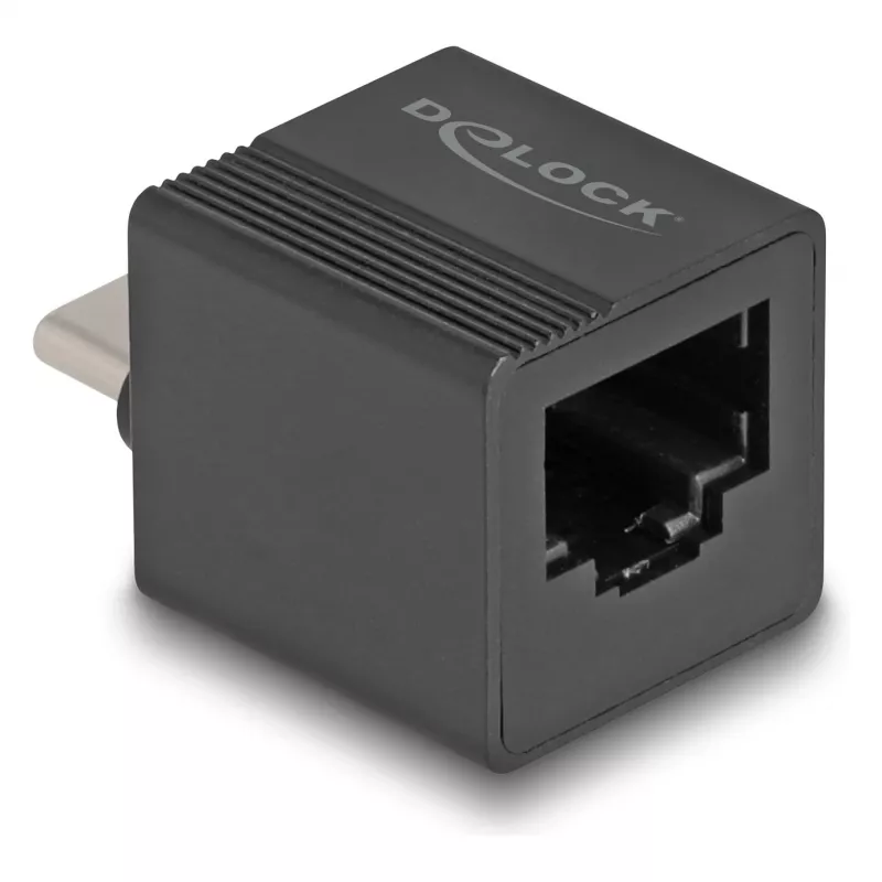 DeLOCK USB-C adapteris prie Gigabit LAN - mini, juodas