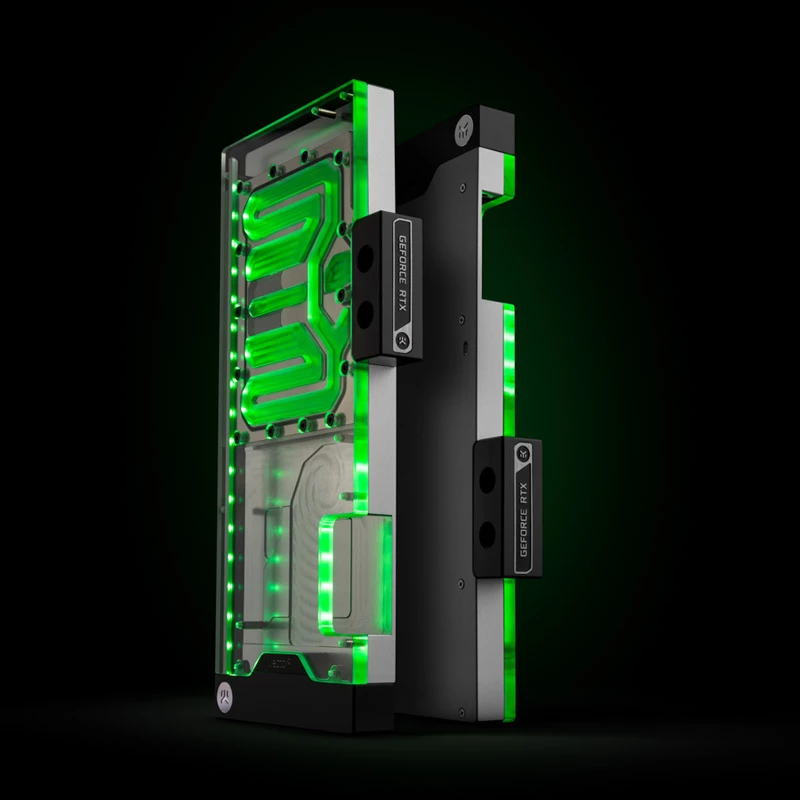 Terminis tarpiklis EK Water Blocks 3831109891278 Aliuminis Nikelis Perspeksas Sidabrinis