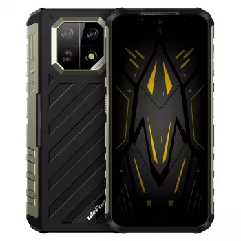UleFone Armor 22 išmanusis telefonas — MediaTek Helio G96, 8 GB RAM, 256 GB atmintinė, juoda
