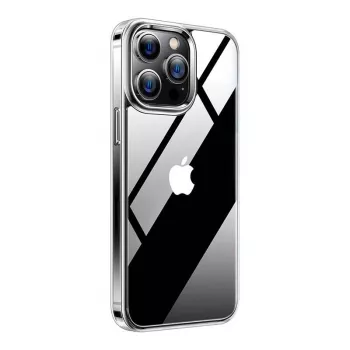 Torras Diamond Clear dėklas, skirtas iPhone 15 Pro — permatomas apsauginis dėklas Diamond Clear‑Pro