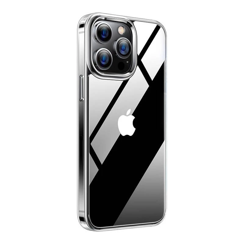 Torras Diamond Clear dėklas, skirtas iPhone 15 Pro — permatomas apsauginis dėklas Diamond Clear‑Pro